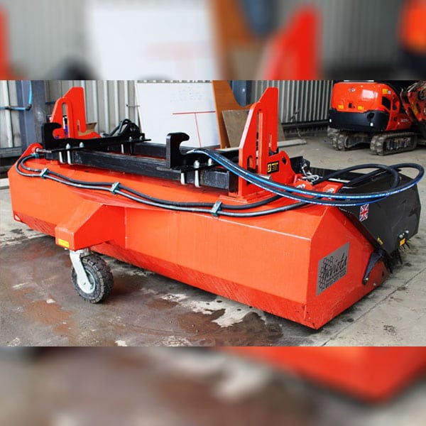 Quick Hitch Hydraulic Sweeper Collector